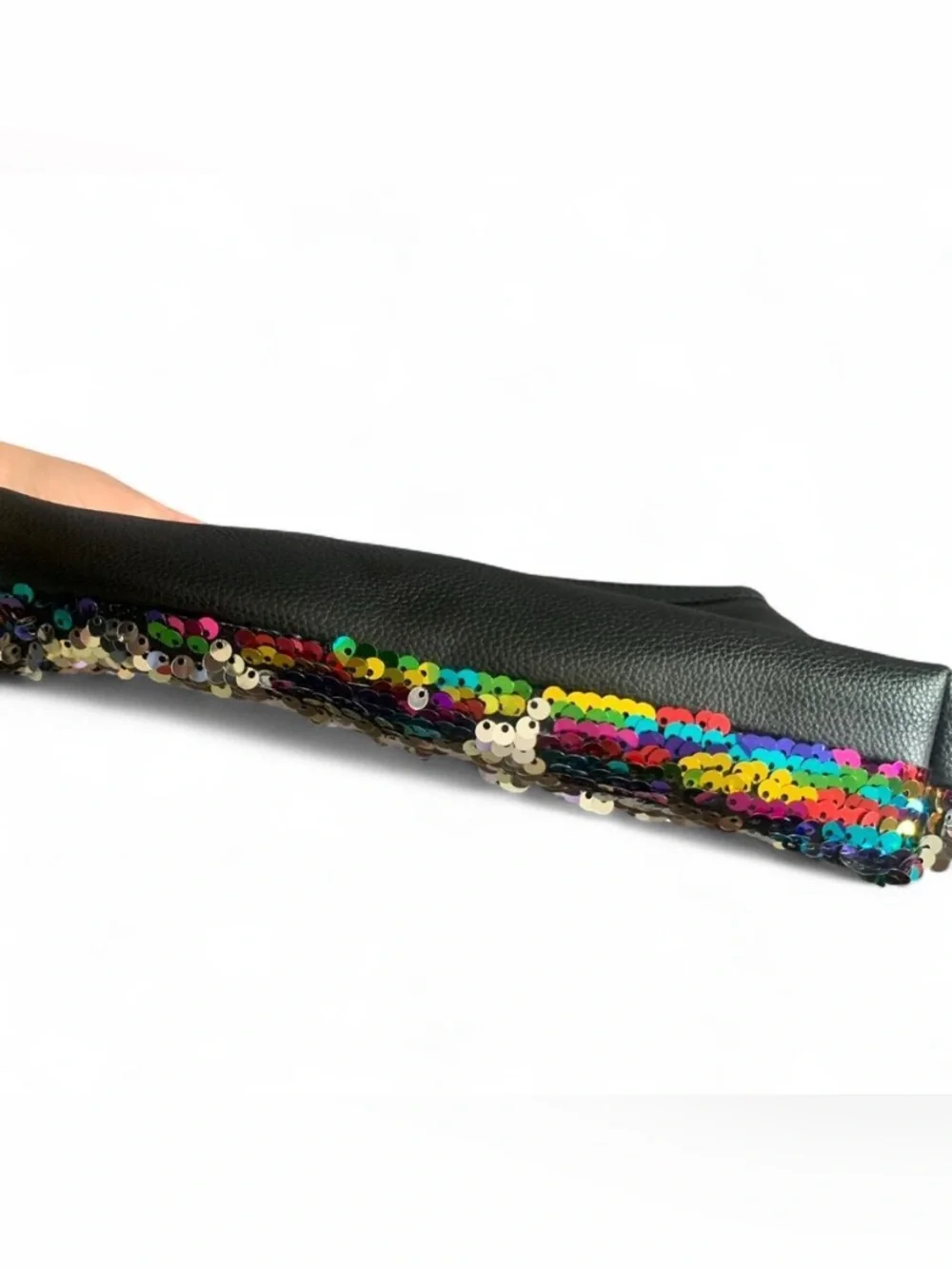 ✨ Like New ✨ Victoria's Secret Rainbow Sequin Makeup Bag Clutch